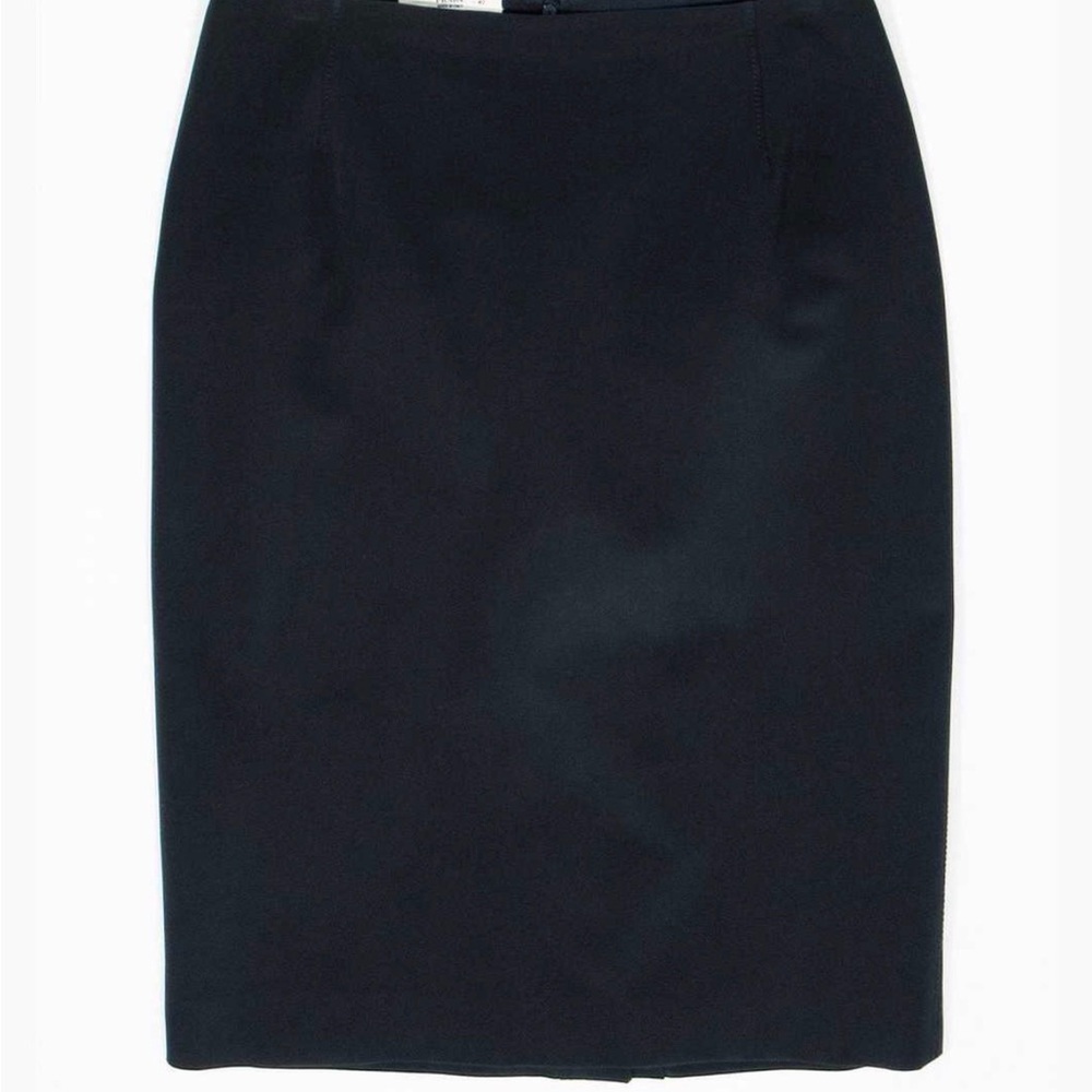 Prada Black Nylon Pencil Skirt 38 Italian XS